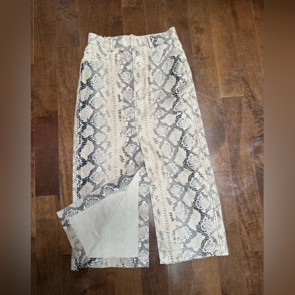 Zara snake skin long dress - Picture 3 of 3